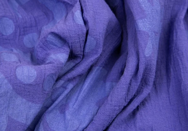 イッセイミヤケ ミーISSEY MIYAKE me カリフラワーウエストトロピカルプリントスカート 紫M位 K-97872_013