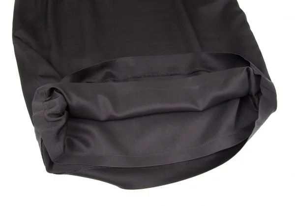 ヨウジヤマモト ノアールYohji Yamamoto NOIR キュプラウール台形スカート 黒3 K-97884_010