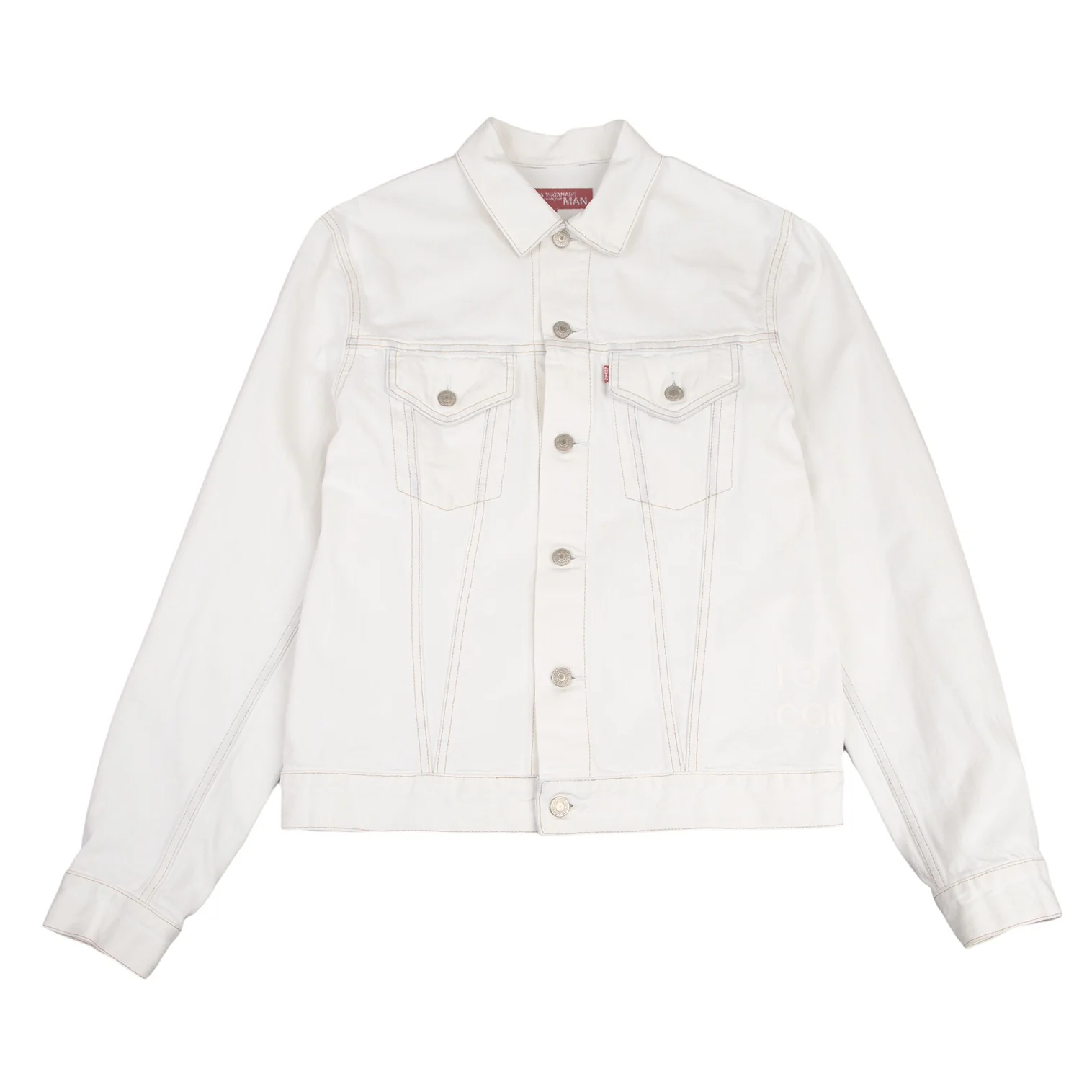 JUNYA WATANABE MAN Levi's 3rd Printed Denim Jacket White L