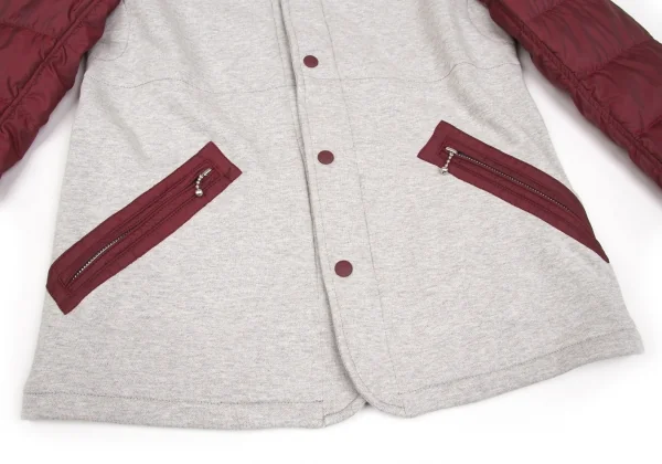 新品!ジュンヤワタナベマン コムデギャルソン×デュベティカJUNYA WATANABE MAN×DUVETICA 切替ダウンスタジャン エンジグレーM K-97905_008