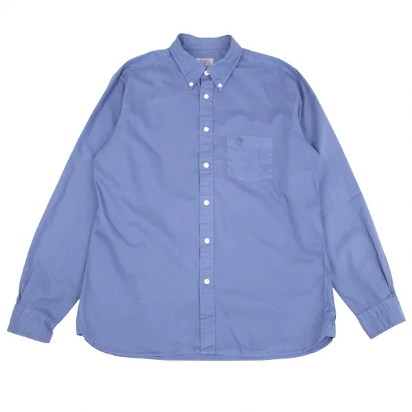 レッドフリース バイ ブルックスブラザーズRED FLEECE BY Brooks Brothers ポケットワンポイント刺繍ボタンダウンシャツ ブルーXL K-97919_001