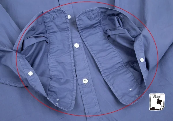 レッドフリース バイ ブルックスブラザーズRED FLEECE BY Brooks Brothers ポケットワンポイント刺繍ボタンダウンシャツ ブルーXL K-97919_010