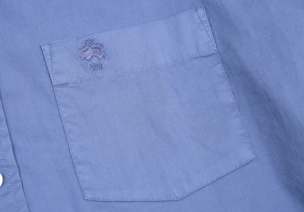 レッドフリース バイ ブルックスブラザーズRED FLEECE BY Brooks Brothers ポケットワンポイント刺繍ボタンダウンシャツ ブルーXL K-97919_006