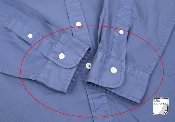 レッドフリース バイ ブルックスブラザーズRED FLEECE BY Brooks Brothers ポケットワンポイント刺繍ボタンダウンシャツ ブルーXL K-97919_009