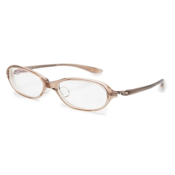 フォーナインズ999.9 NP-71 度入り ネオプラスチックメガネ クリアベージュ51□16 132 K-97971_001