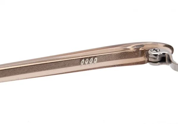 フォーナインズ999.9 NP-71 度入り ネオプラスチックメガネ クリアベージュ51□16 132 K-97971_011