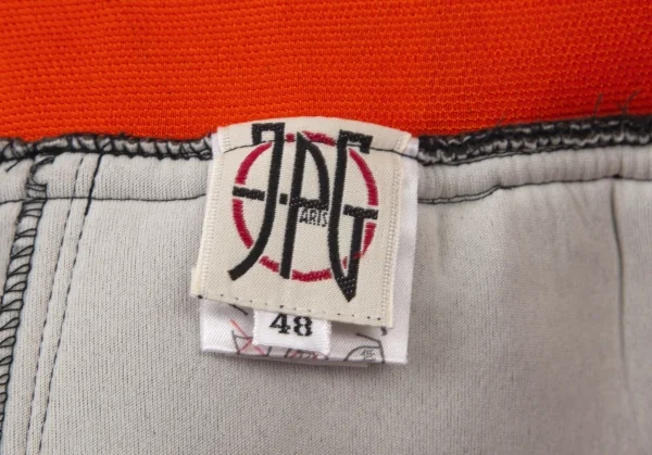 Jean Paul GAULTIER PARIS Striped Switching Bonding Pants K-98022_020