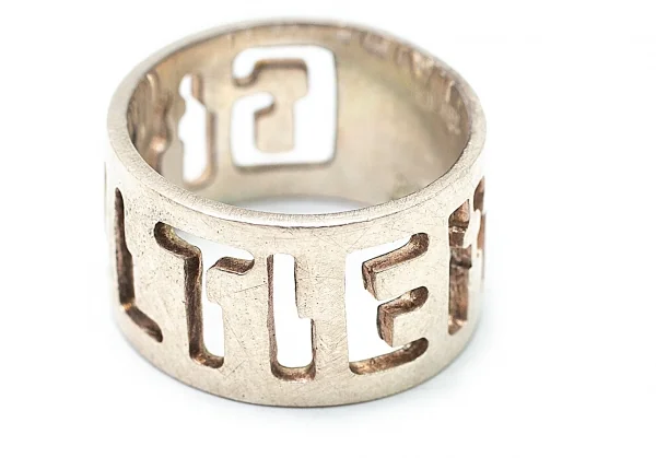 Jean-Paul GAULTIER Hollow out Silver Ring K-98046_003