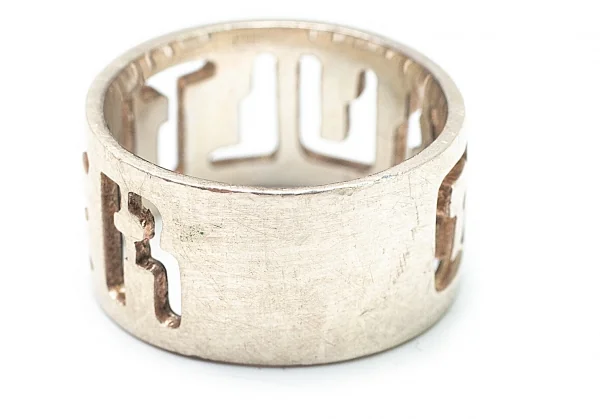 Jean-Paul GAULTIER Hollow out Silver Ring K-98046_004