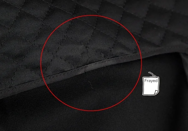 ヨウジヤマモトファムYohji Yamamoto FEMME キルティングカラーデザインウールジャケット 黒S K-98107_014