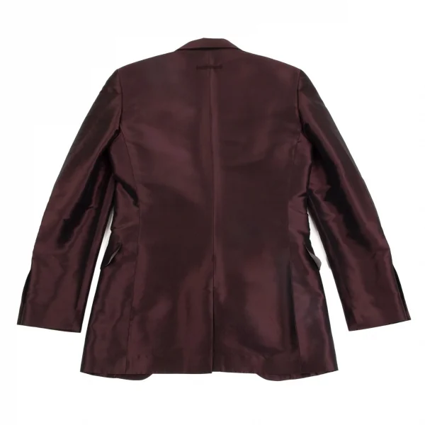 ジャンポールゴルチエ オムJean Paul GAULTIER HOMME シャイニーベストドッキングタキシードジャケット ワイン48 K-98174_015