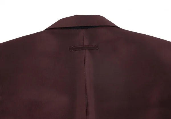 ジャンポールゴルチエ オムJean Paul GAULTIER HOMME シャイニーベストドッキングタキシードジャケット ワイン48 K-98174_016