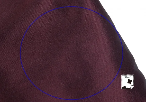 ジャンポールゴルチエ オムJean Paul GAULTIER HOMME シャイニーベストドッキングタキシードジャケット ワイン48 K-98174_007