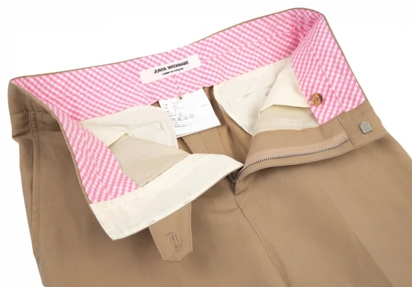 ジュンヤワタナベ コムデギャルソンJUNYA WATANABE COMME des GARCONS サイド切替ロールアップマーメイドチノスカート ベージュS K-98206_005