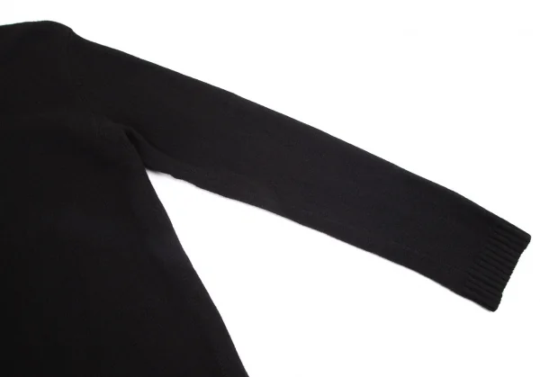 ブラックスキャンダル ヨウジヤマモトBLACK Scandal Yohji Yamamoto スパイダーウェブ刺繍ロングニット 黒3 K-98225_005