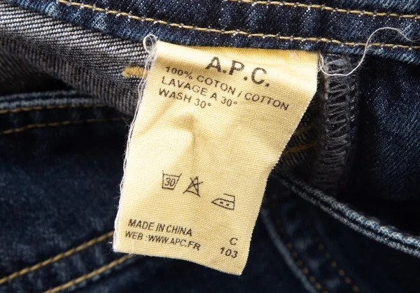 アーペーセーA.P.C. デニムショートパンツ インディゴ34 K-98234_010