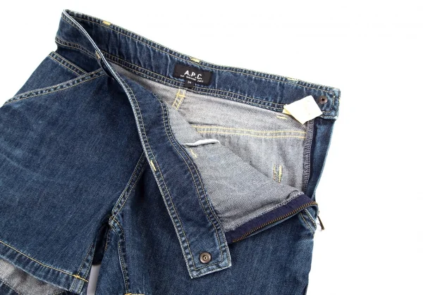 アーペーセーA.P.C. デニムショートパンツ インディゴ34 K-98234_003
