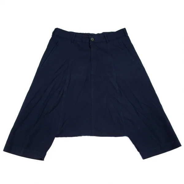 コムコム コムデギャルソンCOMME des GARCONS エステルサルエルパンツ 紺XS K-98247_001