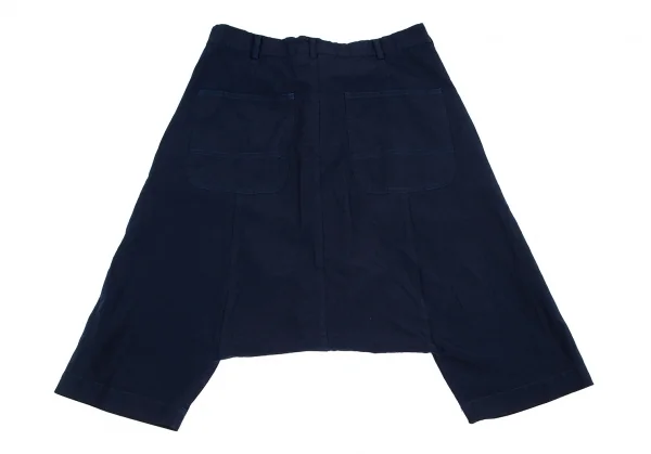 コムコム コムデギャルソンCOMME des GARCONS エステルサルエルパンツ 紺XS K-98247_015