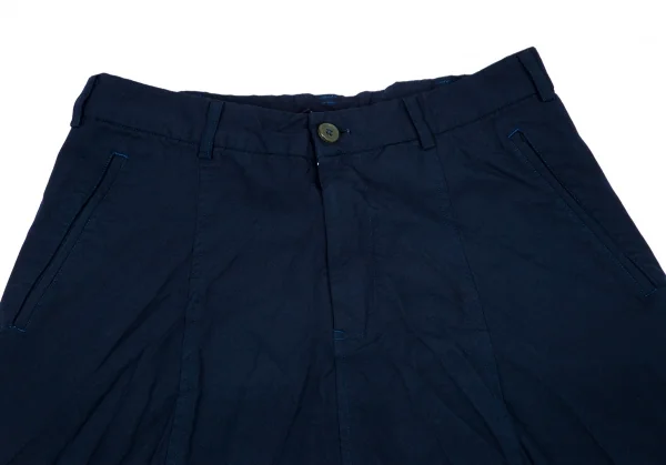 コムコム コムデギャルソンCOMME des GARCONS エステルサルエルパンツ 紺XS K-98247_002