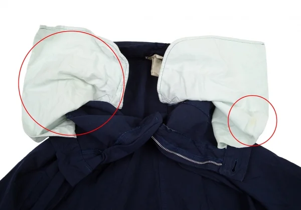 コムコム コムデギャルソンCOMME des GARCONS エステルサルエルパンツ 紺XS K-98247_006