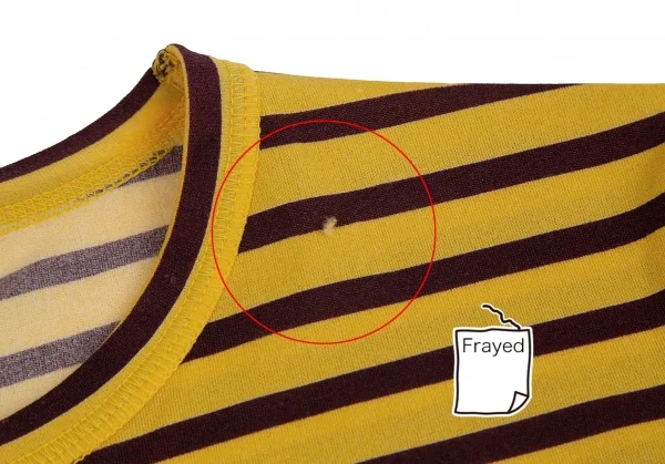 ゴルチエジーンズGAULTIER JEAN'S パネルグラフィック切替ボーダーラウンドTシャツ マルチ40 K-98250_003