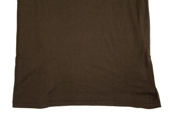 レキップヨシエイナバL'EQUIPE YOSHIE INABA ステンシルプリントTシャツ 茶38 K-98292_007