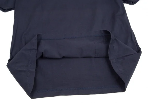 マドモアゼルノンノン ノンノNON NO Mademoiselle NON NON 裾ミニポケットTシャツ 紺L K-98304_009