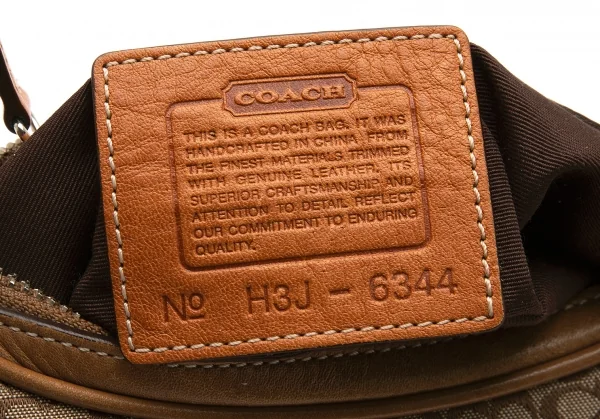 コーチCOACH シグネチャー柄ショルダーポーチ モカ K-98308_013