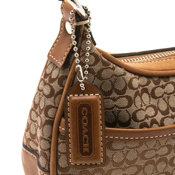 コーチCOACH シグネチャー柄ショルダーポーチ モカ K-98308_004