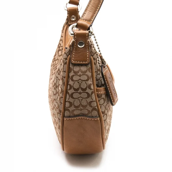 コーチCOACH シグネチャー柄ショルダーポーチ モカ K-98308_005