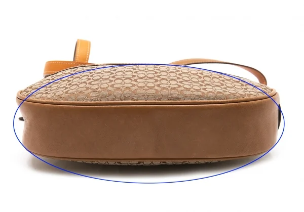 コーチCOACH シグネチャー柄ショルダーポーチ モカ K-98308_007