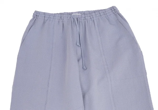 プリーツプリーズPLEATS PLEASE 超音波ピンキングカットデザインパンツ 水色5 K-98343_002