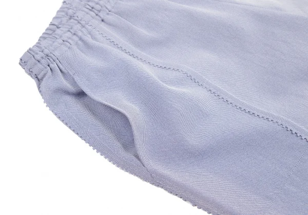 プリーツプリーズPLEATS PLEASE 超音波ピンキングカットデザインパンツ 水色5 K-98343_005