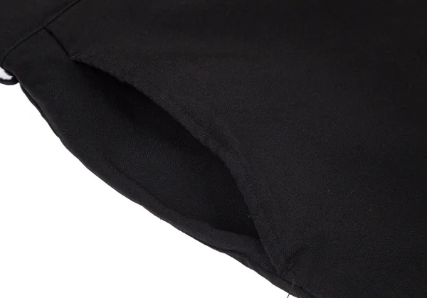ブラックコムデギャルソンBLACK COMME des GARCONS エステルクロップドパンツ 黒XS K-98416_005