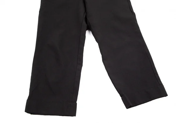 ブラックコムデギャルソンBLACK COMME des GARCONS エステルクロップドパンツ 黒XS K-98416_006