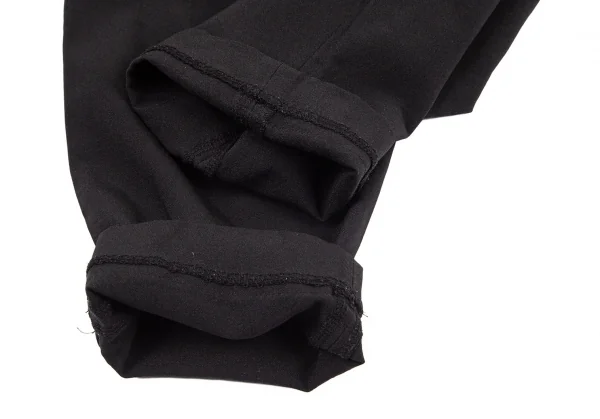 ブラックコムデギャルソンBLACK COMME des GARCONS エステルクロップドパンツ 黒XS K-98416_007