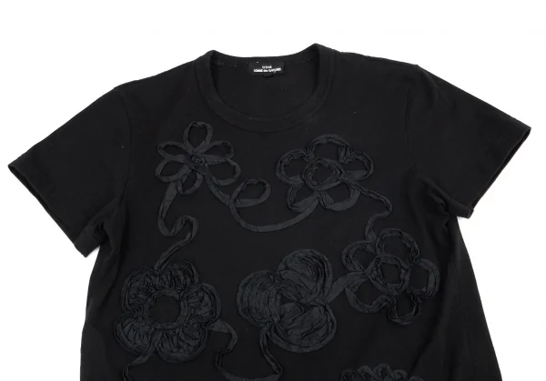 tricot COMME des GARCONS Floral Ribbon T Shirt K-98476_002