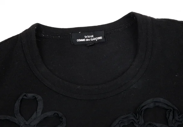 tricot COMME des GARCONS Floral Ribbon T Shirt K-98476_003