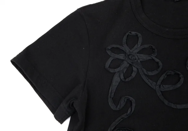tricot COMME des GARCONS Floral Ribbon T Shirt K-98476_004