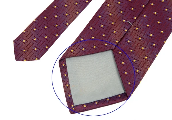 ポールスミス ロンドン Paul Smith LONDON シルクドットレジメンタル柄ネクタイ 紫 K-98548_007