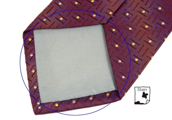 ポールスミス ロンドン Paul Smith LONDON シルクドットレジメンタル柄ネクタイ 紫 K-98548_008