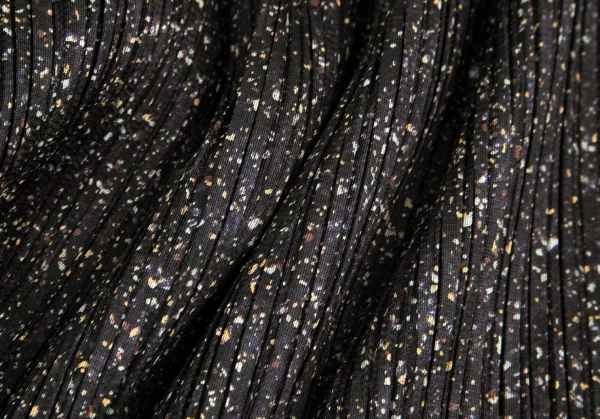 プリーツプリーズPLEATS PLEASE スプラッシュプリントプリーツスカート 黒他3 K-98595_009