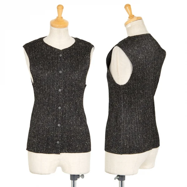 PLEATS PLEASE Printed Vest & Skirt K-98596_002