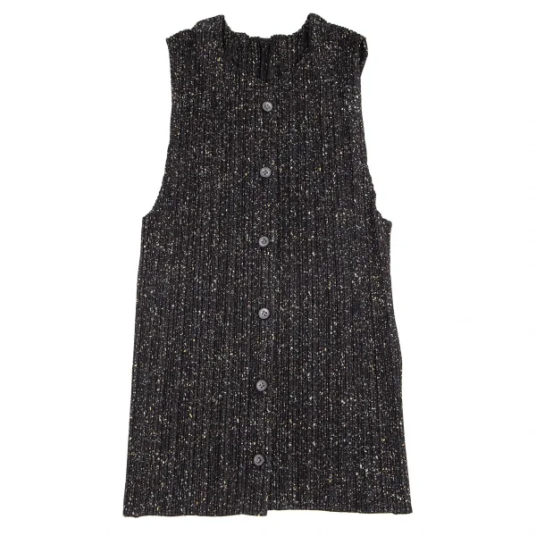 PLEATS PLEASE Printed Vest & Skirt K-98596_003