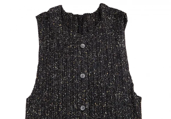 PLEATS PLEASE Printed Vest & Skirt K-98596_004