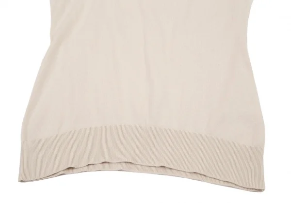 ジョンスメドレーJOHN SMEDLEY コットンニットタンクトップ ライトベージュ2 K-98605_005