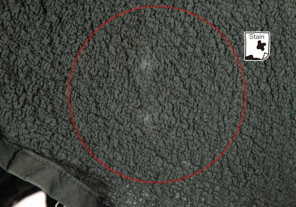 イッセイミヤケ ミーISSEY MIYAKE me カリフラワーフックデザインロングベスト 緑F K-98631_008