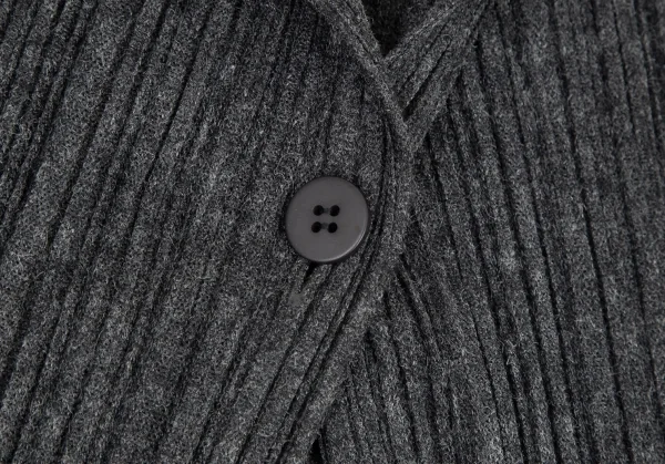 PLEATS PLEASE Linen Pleats Flare Cardigan K-98639_005