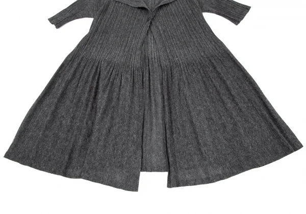 PLEATS PLEASE Linen Pleats Flare Cardigan K-98639_008